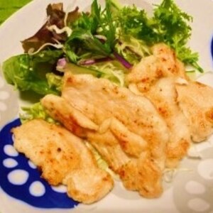 パサつかない。やわらか鶏むね肉のソテー